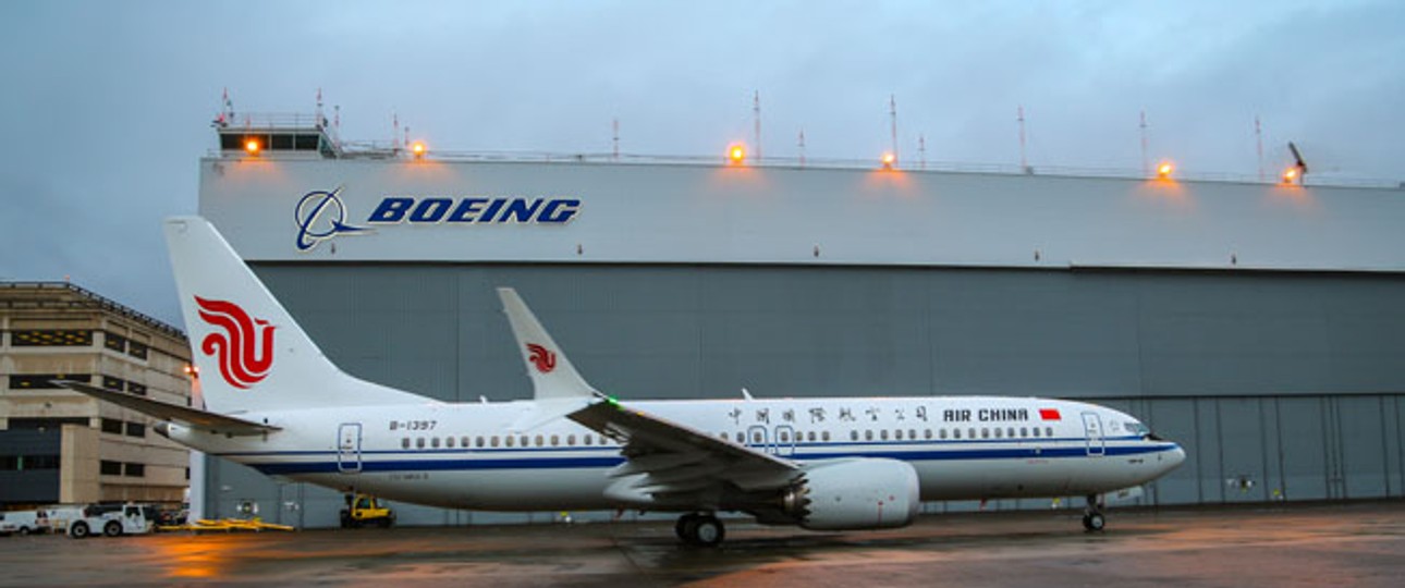 Boeing 737 Max von Air China: Die Volksrepublik braucht neue Flugzeuge.