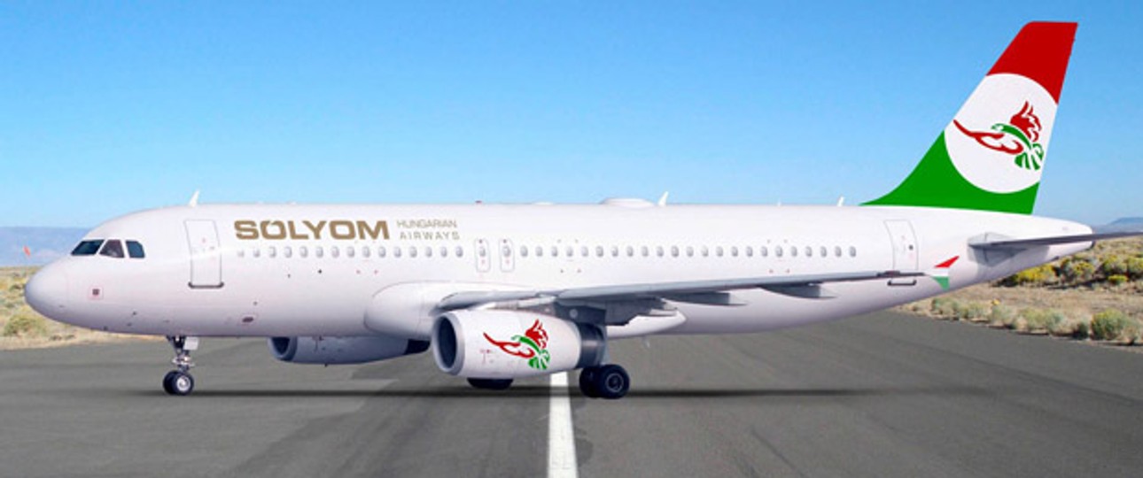 Flieger in den Farben von Solyom Hungarian Airways: Fliegt sie doch noch regulär?