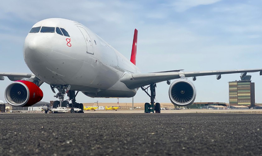 Airbus A330-300 von Galistair: Die mexikanische Mas Air hat 49 Prozent der Anteile an der Airline übernommen.