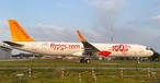 Der 100. Airbus-Jet für Pegasus Airlines: Hier in Hamburg-Finkenwerder zu sehen.