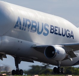 Airbus Beluga ST in Brasilien: Der riesige Frachter ...
