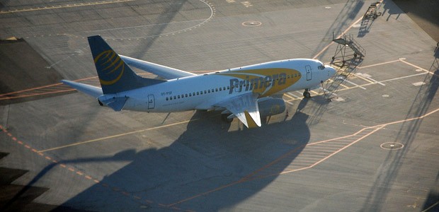 Boeing 737 von Primera Air: Gundnason konnte sie reparieren.