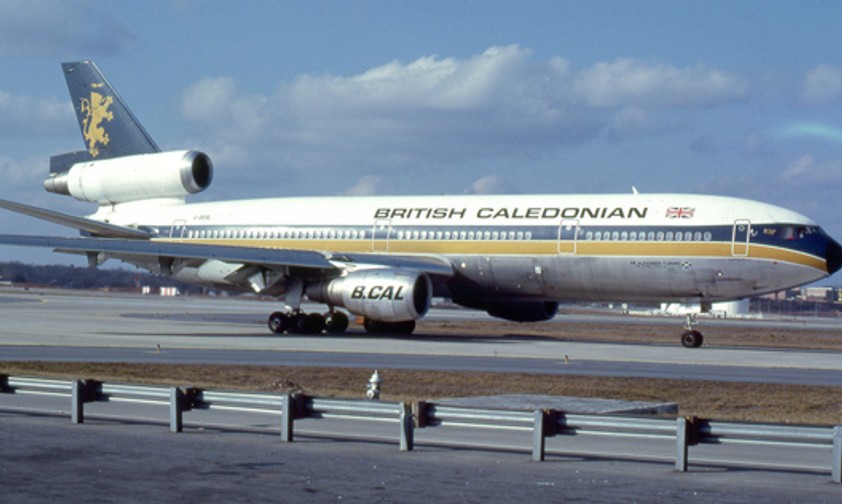 Jet von British Caledonian: Die Airline setzte früh auf eine dritte Klasse.