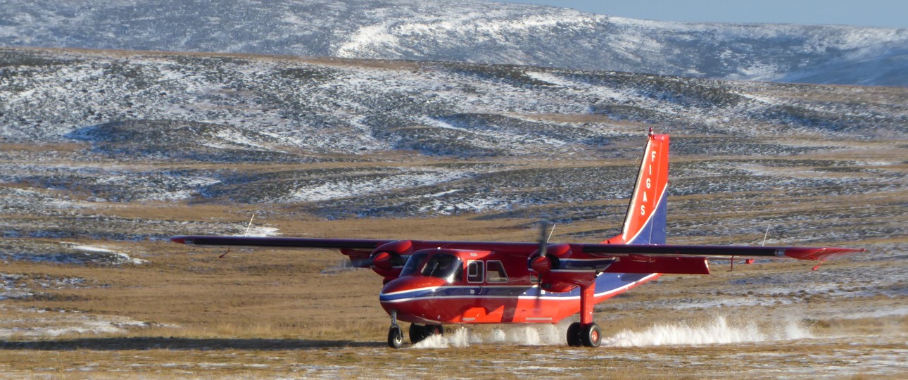 Britten-Norman BN-2B-26 Islander vom Falkland Islands Government Air Service: Die Airline stockt die Flotte auf.