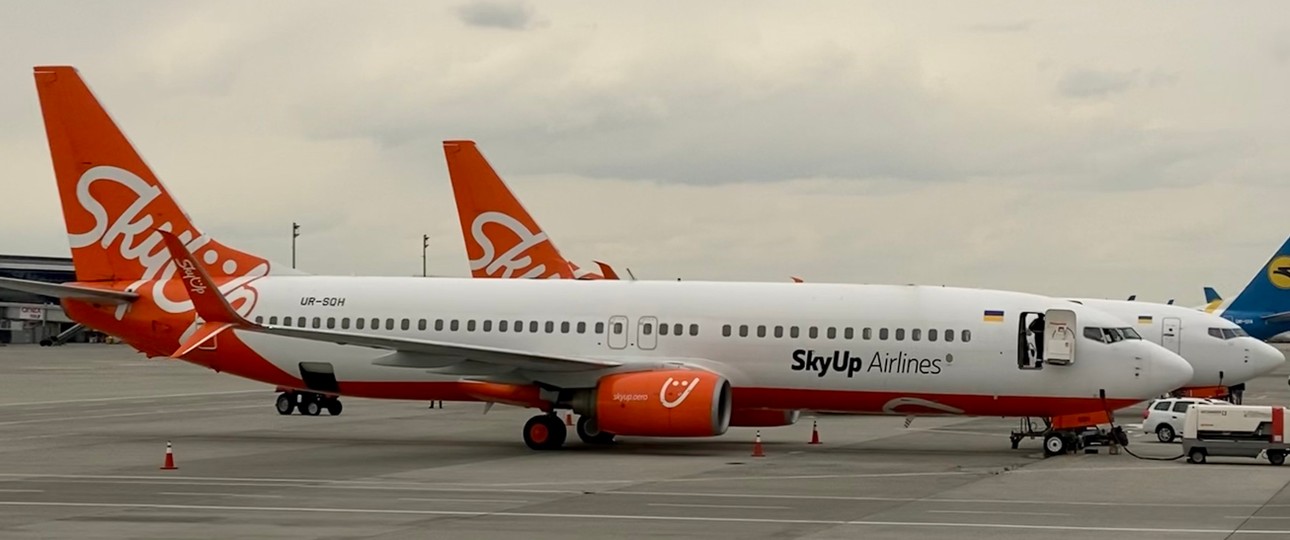 Boeing 737 von Sky Up: Leasingfirmen wollen ihre Flugzeuge sichern.