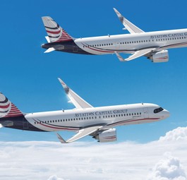 Airbus A320 Neo und A321 Neo in den Farben von Aviation Capital Group: Die Leasinggesellschaft kauft nach.