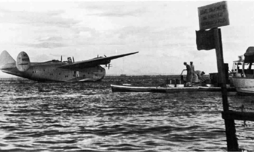 Boeing 314 Clipper in Indonesien: Das Flugzeug war auch für das Militär wertvoll.