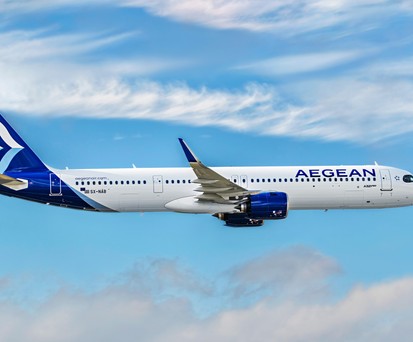 Airbus A321 Neo von Aegean Airlines: Die Airline erwartet 19 Airbus-Flugzeuge in den kommenden Jahren.