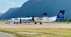 De Havilland Canada Dash 8-400 von Sky Alps in Bozen: Bald auch in Bratislava zu sehen.