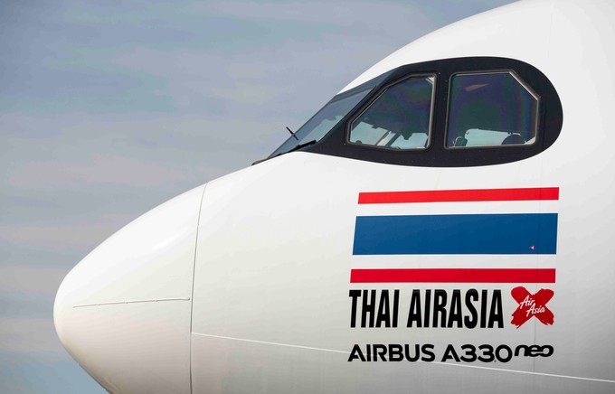 Der erste A330 Neo von Air Asia X geht an den thailändischen Ableger.