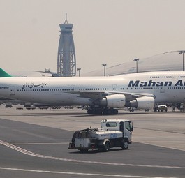 Boeing 747-300 von Mahan Air: Mittlerweile fliegt auch eine 747-400 wieder.