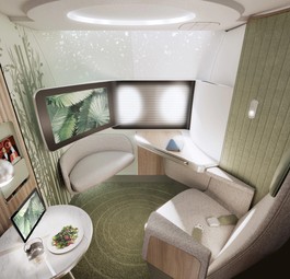 Die Elevate-Suiten sind für Flugzeuge wie Airbus A320 Neo und Boeing 737 Max gedacht.