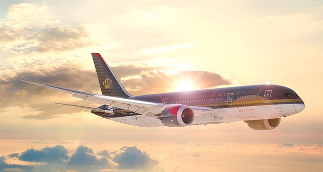 Boeing 787 von Royal Jordanian: Ein Pilot wurde politisch.