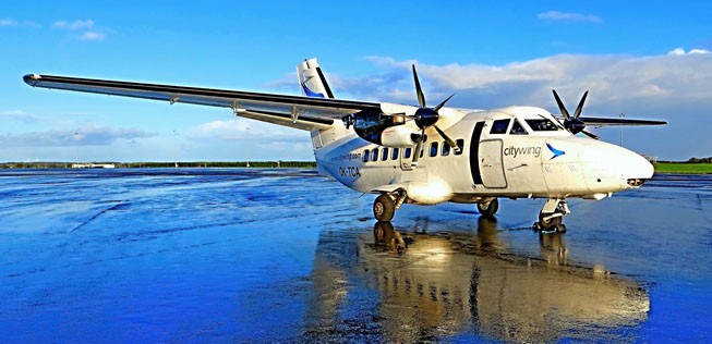 Flieger von Citywing: Es ist aus.