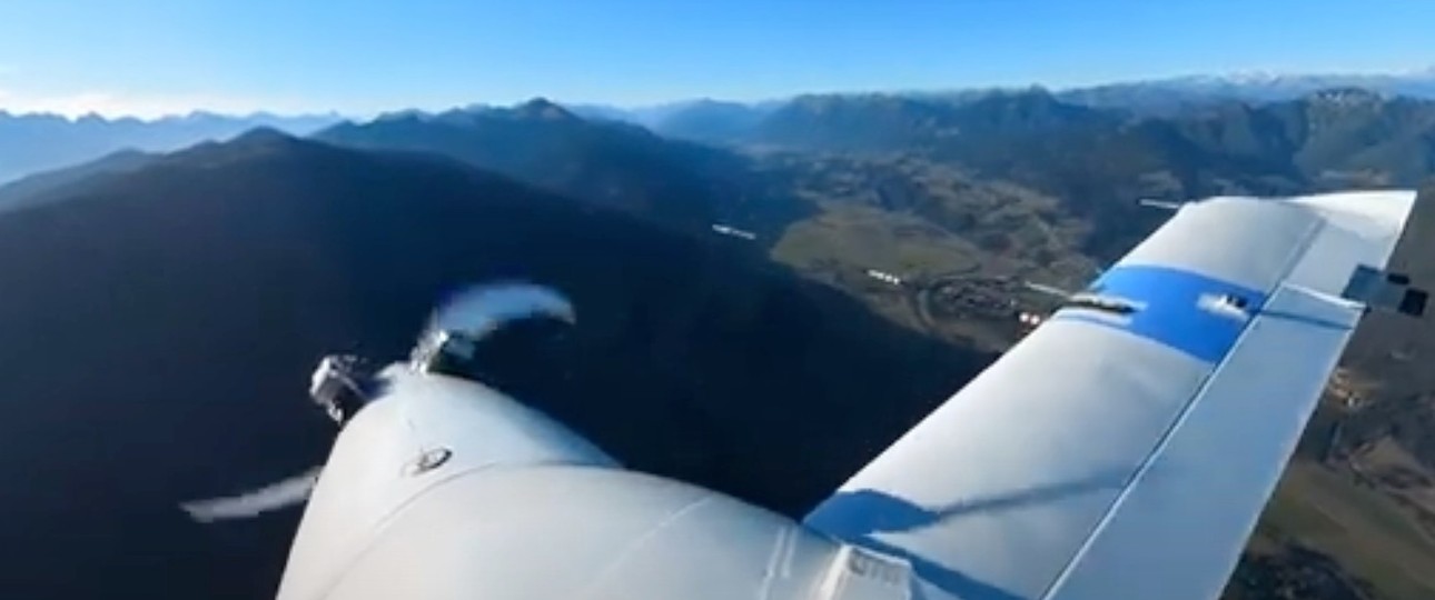 Kleinflugzeug im Flug: Turbulence Solutions will Turbulenzen reduzieren.