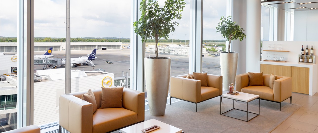 First Class Lounge von Lufthansa in München: Das Lounge-Konzept am Flughafen wird «komplett neu gestaltet».