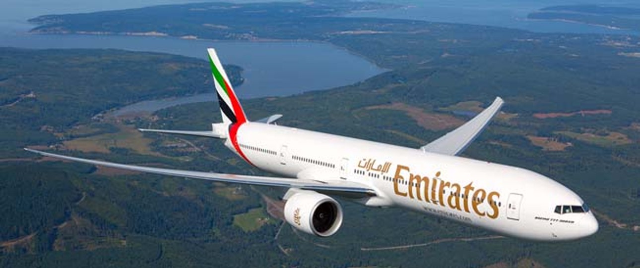 Emirates fliegt Boeing 777-300 ER nach Wien