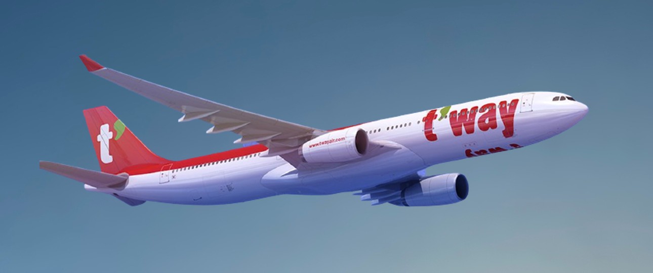 Airbus A330-300 von T'Way Air: So sollen sie aussehen.