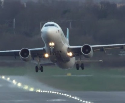 Seitenwindlandungen mit Details