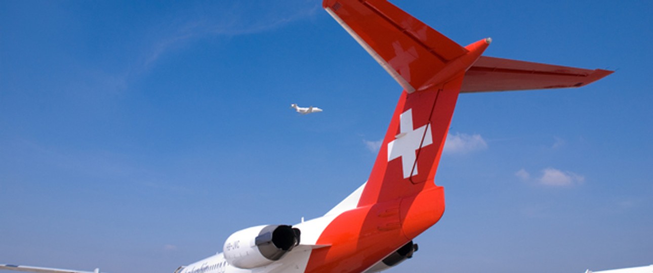 Fokker 100 von Helvetic: Probleme auf Flügen nach Bukarest.