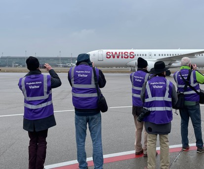 WEF Vorfeldtour am Flughafen Zürich