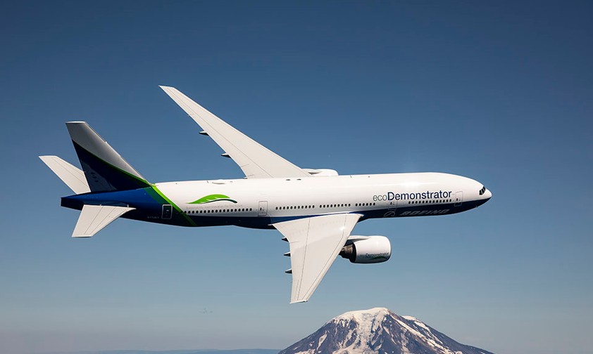 Boeings Ecodemonstrator: 50 Erfindungen werden an Bord getestet.