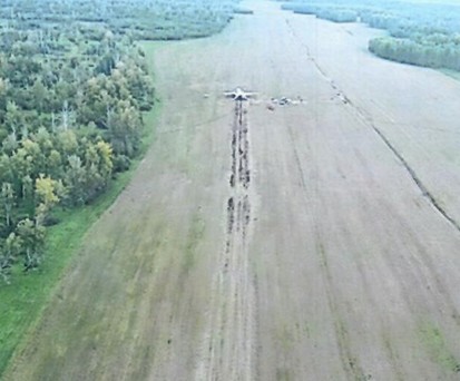 Der Airbus A320 auf dem Weizenfeld: