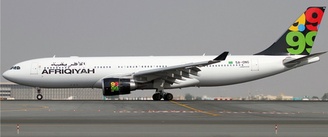Airbus A330 von Afriqiyah: Vorbereitung für den Neustart.