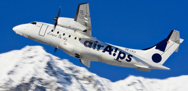 Dornier Do328-100 von Air Alps: Fliegen war früher.