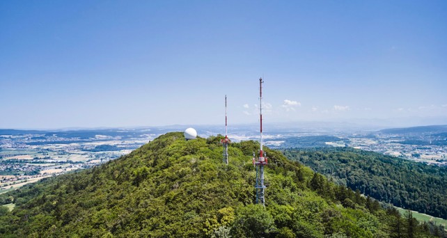 Mysteriöse Weiße Kugel: Eines der Wanderziele. 