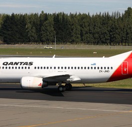 Boeing 737 von Qantas: War vorne zu schwer und hinten zu leicht.
