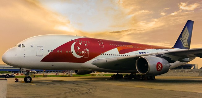 A380 von Singapore Airlines: Die Flieger kriegen neue Kabinen.