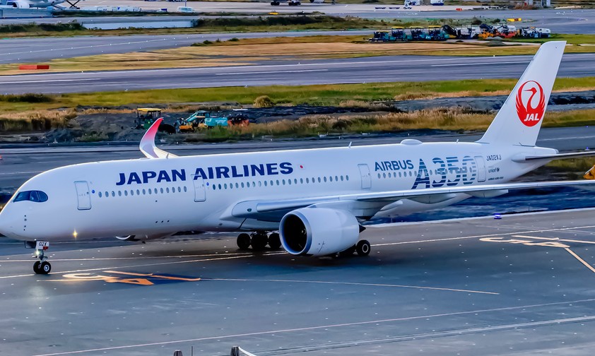 Airbus A350 von Japan Airlines: Die Fluglinie steht unter Beobachtung.