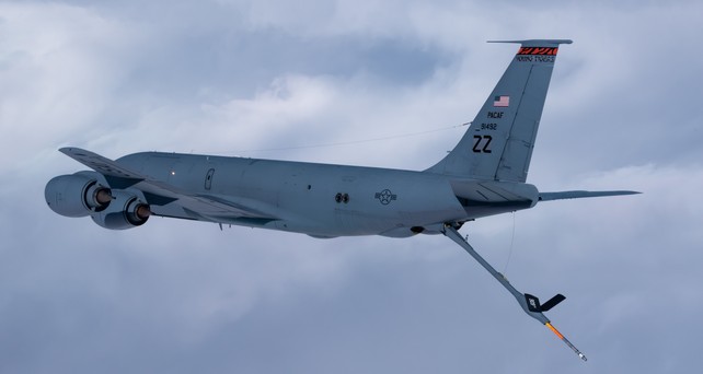 Boeing KC-135 Stratotanker: Über dem Irak abgestürzt.