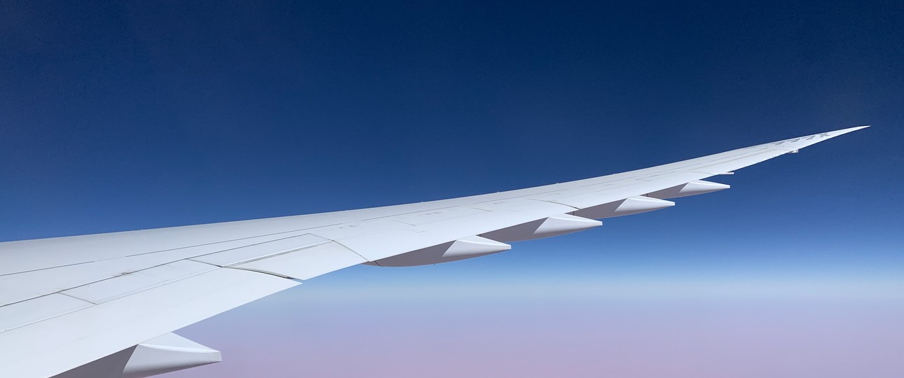 Tragflüche der Boeing 777X: Die Flugzeuge sollen deutlich weiter fliegen. 