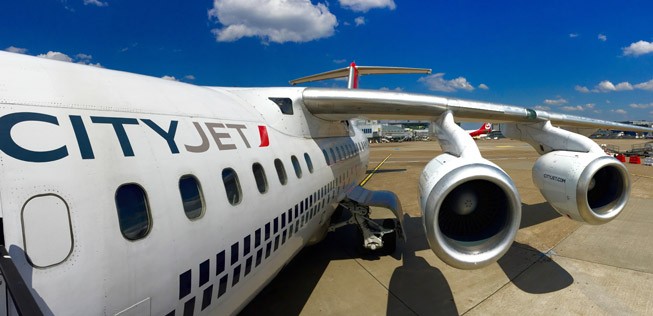 Die Avros RJ - RJ steht für Regional Jet - werden derzeit ausgemustert. So zum Beispiel von City Jet...