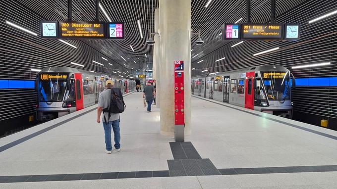Hier fahren ab sofort die Linien U80 und U81.
