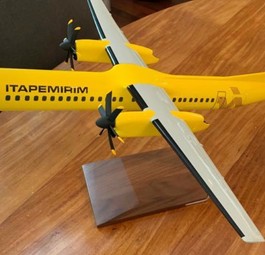 This was Itapemirim's initial plan: Turboprop aircraft of the type Dash 8.
