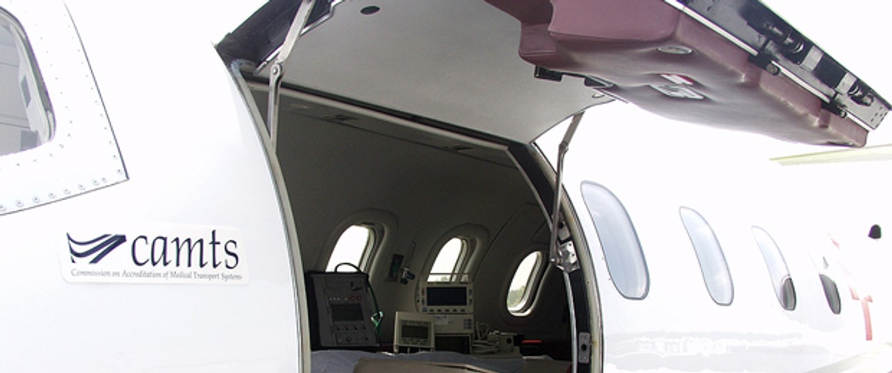Ambulanz-Flieger von Phoenix Air: Einzigartig.