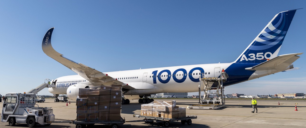 Airbus A350-1000: Die Basis für den neuen Frachter.