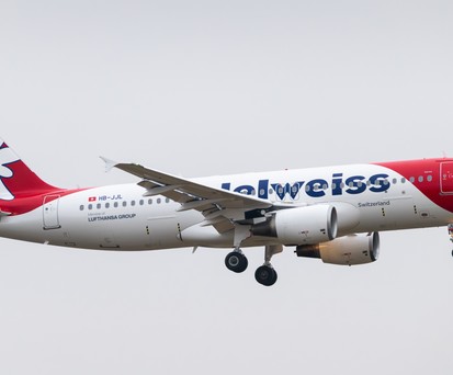 Airbus A320 von Edelweiss: Dieses Flugzeug ist rund 20 Jahre alt.