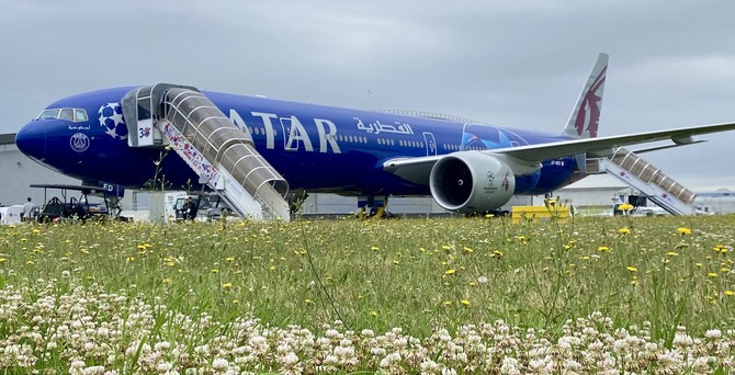 paris air show bilder qatar airways boeing 777 psg