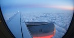 Blick aus einem A319 von Lufthansa: Lange Reise bis nach Pune.