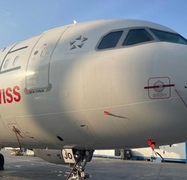Die HB-IJO: Der Airbus A320 von Swiss ist zurück im Dienst.