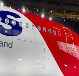 Airbus A350 HB-IHF: Erstmal am Boden.