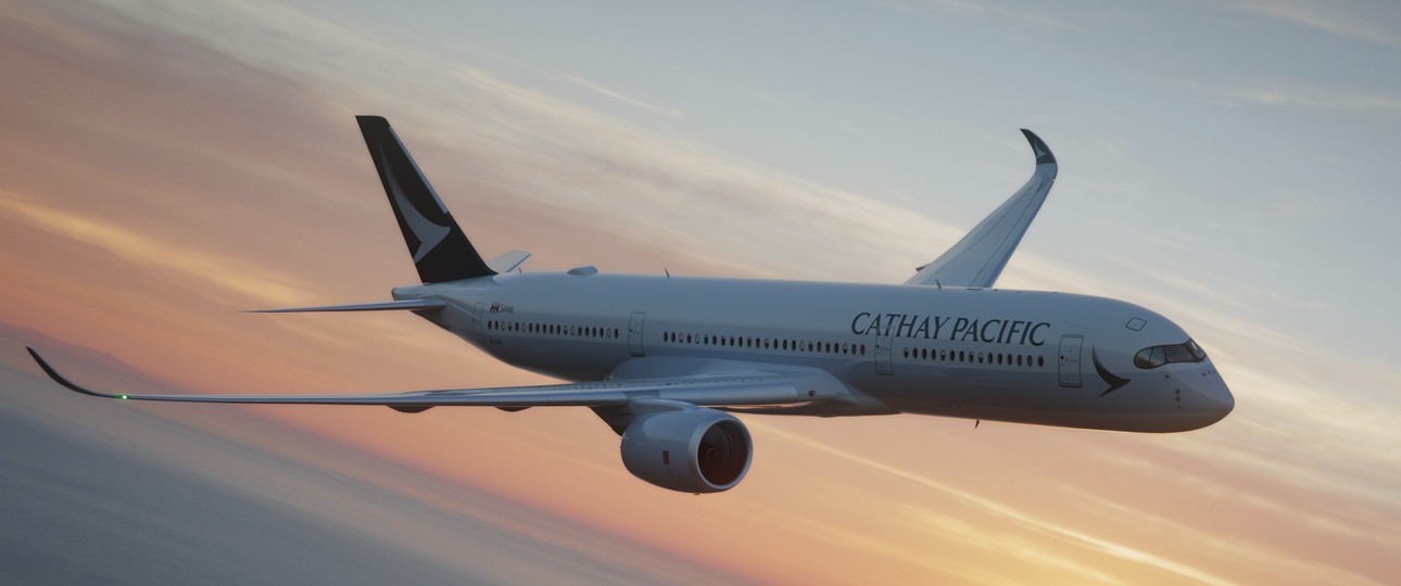 Cathay Pacific unterwegs mit A350-900 