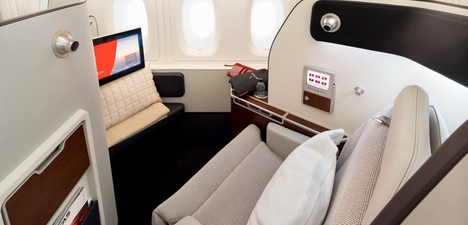 In der First Class setzt Qantas aber ebenfalls auf neue Sitze.