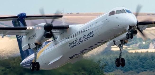 Bombardier Dash 8 von Air Iceland Connect: Die Fluggesellschaft setzt auf mehr Internationalität.