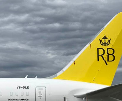 Dreamliner von Royal Brunei: Umbau für mehr Leistung.