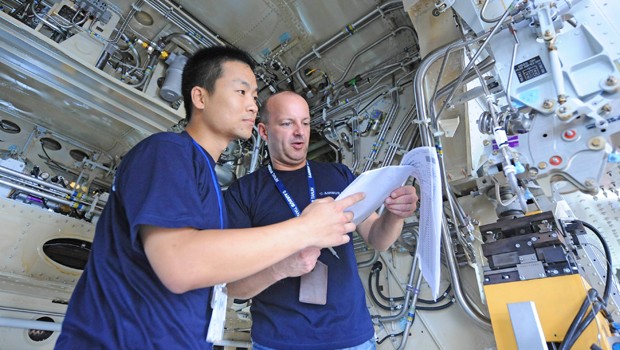 Im September 2008 eröffnete Airbus erstmals außerhalb Europas ein Endmontagewerk: In der chinesischen Hafenstadt Tianjin...